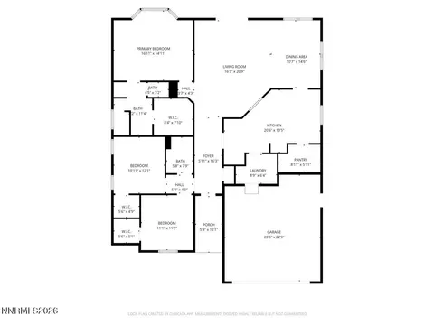 Floorplan - 440 Cornerstone Ct, Fallon, NV 89406 photo 1 of 1