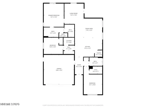 Floorplan - 343 Crystal Ct, Fallon, NV 89406 photo 1 of 1