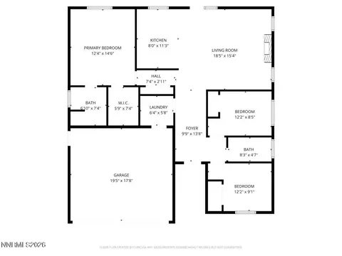 Floorplan - 1284 Eider Cir, Fallon, NV 89406 photo 2 of 2