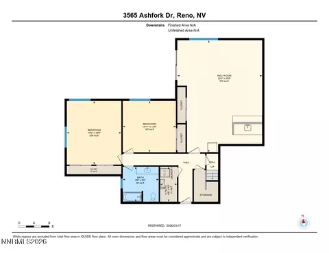 Floorplan - 3565 Ashfork Dr, Reno, NV 89509 photo 2 of 2