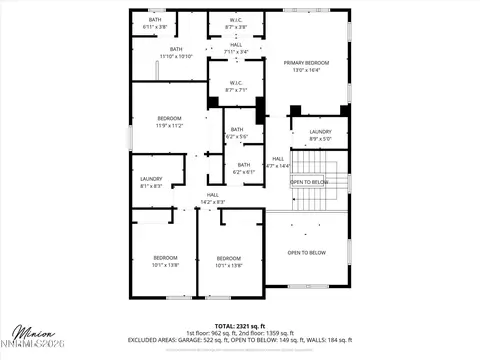 Floorplan - 9733 Quartette Dr, Reno, NV 89521 photo 2 of 3