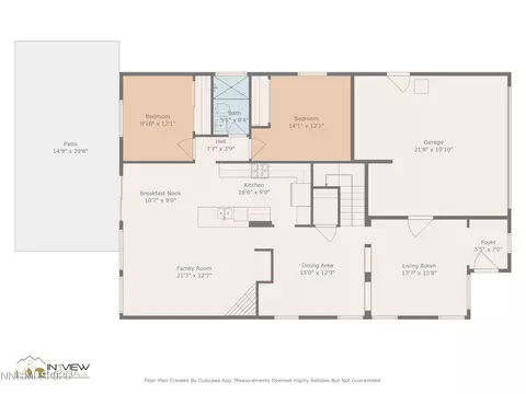 Floorplan - 421 Alysheba Ct, Reno, NV 89521 photo 1 of 3