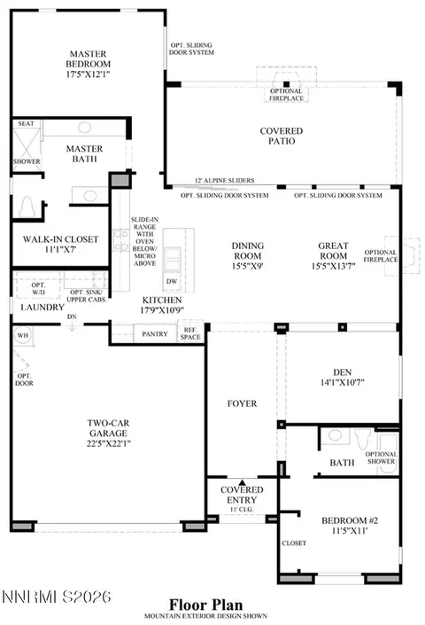 Floorplan - 9835 Hafflinger Ln, Reno, NV 89521 photo 2 of 2