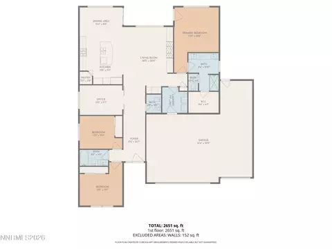 Floorplan - 560 Riverbed Cir, Reno, NV 89521 photo 1 of 1