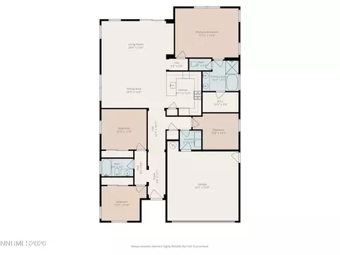 Floorplan - 455 Cortono Dr, Reno, NV 89521 photo 1 of 1