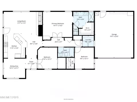 Floorplan - 1682 Iron Mountain Dr, Reno, NV 89521 photo 1 of 1