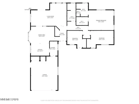 Floorplan - 1100 Venturacci Ln, Fallon, NV 89406 photo 1 of 1