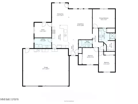 Floorplan - 1333 Sky Ridge Dr, Fallon, NV 89406 photo 1 of 1