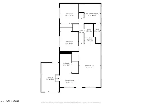 Floorplan - 900 Joyce Ct, Fallon, NV 89406 photo 1 of 1