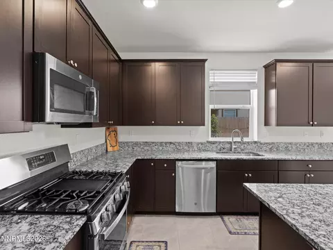 Kitchen - 1127 Dapple Dr, Minden, NV 89423 photo 7 of 8