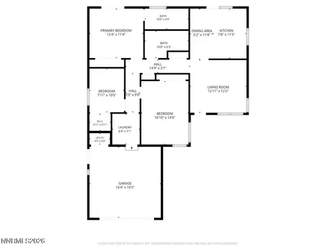 Floorplan - 455 Settler Dr, Fallon, NV 89406 photo 1 of 1