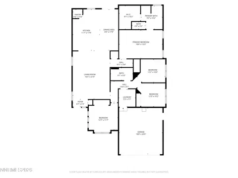 Floorplan - 2552 Ladera Dr, Fallon, NV 89406 photo 1 of 1