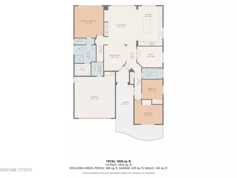 Floorplan - 2439 Spring Flower Dr, Reno, NV 89521 photo 1 of 1