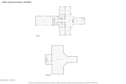 Floorplan - 2493 E Valley Rd, Minden, NV 89423 photo 2 of 2