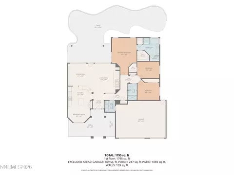 Floorplan - 9697 Shadowstone Way, Reno, NV 89521 photo 1 of 1