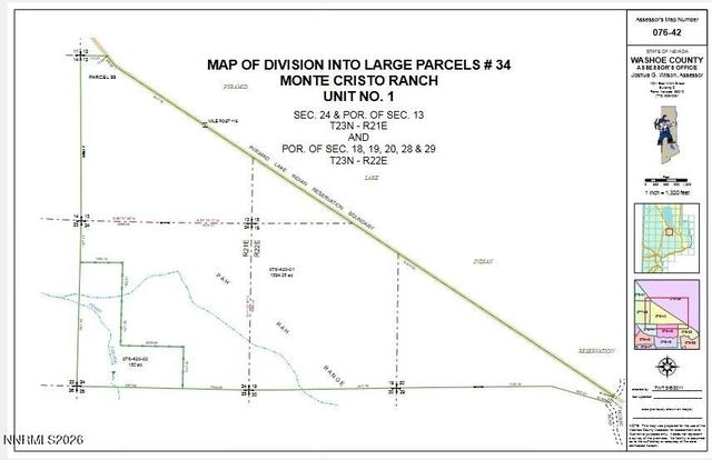 1805 N Rodero Drive Apt Apn 076-420-01 1848 Acres Dr #APN 076-420-01 [ 1,848 ACRES, Reno, NV 89510