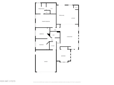 Floorplan - 1372 Onda Verde Dr, Fallon, NV 89406 photo 1 of 1