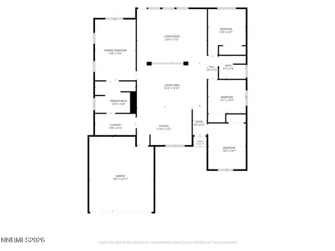 Floorplan - 1182 Eagle Rock Rd, Fallon, NV 89406 photo 1 of 1