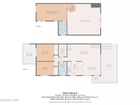 Floorplan - 458 Tramway Dr # B, Stateline, NV 89449 photo 4 of 4