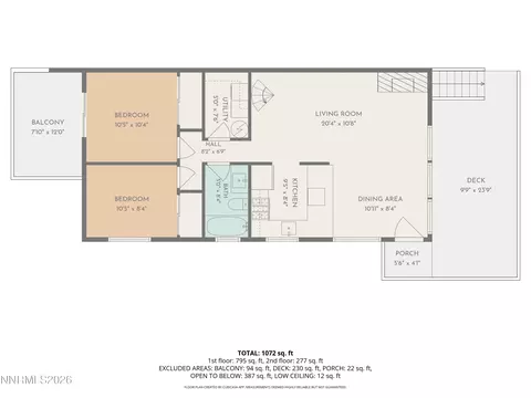Floorplan - 458 Tramway Dr # B, Stateline, NV 89449 photo 3 of 4