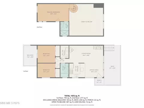 Floorplan - 458 Tramway Dr # B, Stateline, NV 89449 photo 1 of 4