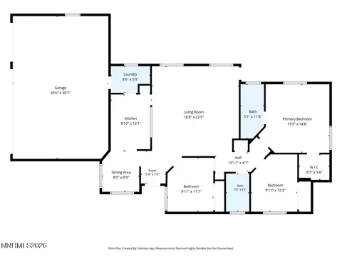 Floorplan - 1435 Dixie Dr, Fallon, NV 89406 photo 1 of 1