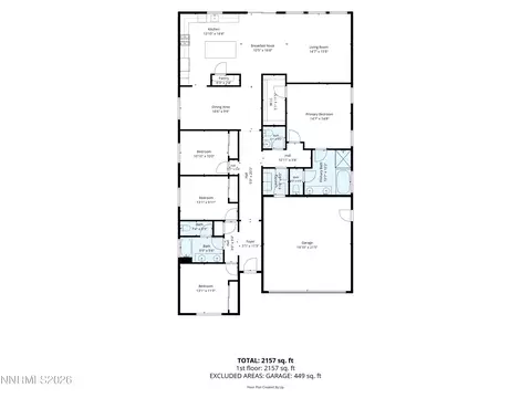 Floorplan - 1149 Dapple Dr, Minden, NV 89423 photo 1 of 2