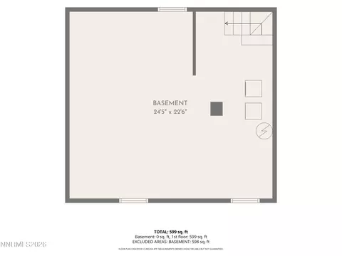 Floorplan - 623 E 2nd St, Reno, NV 89502 photo 2 of 3