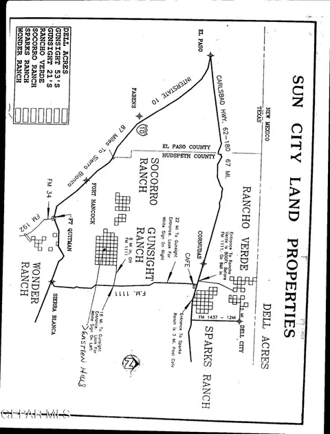 19 Sec 1 Psl Gunsight Rnch #2, Sierra Blanca, TX 79851