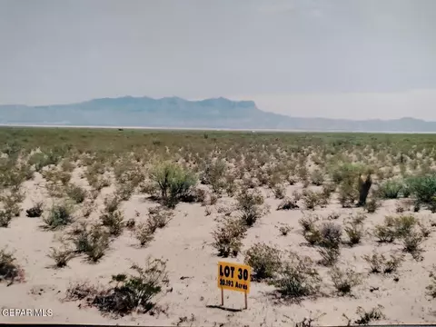 68 Tsp 2 Sec 45 Tp Butterfield #LOT 30, Sierra Blanca, TX 79851