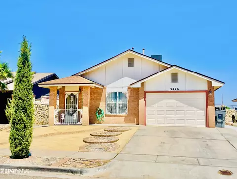 3476 Oxcart Run St, El Paso, TX 79936