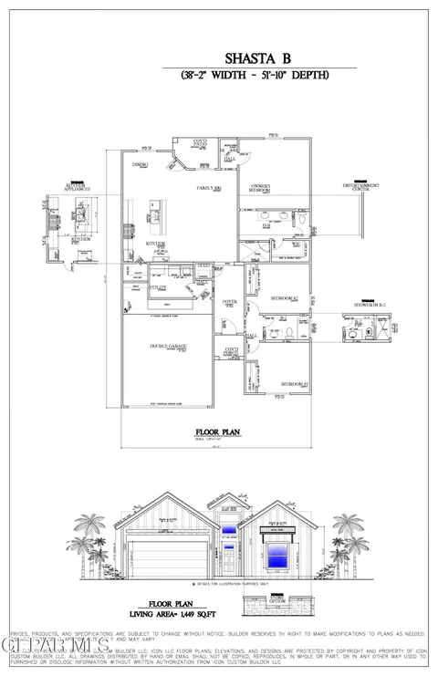 Floorplan - 13820 Garforth Ave, El Paso, TX 79928 photo 1 of 1