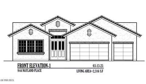 944 Nayland Pl, El Paso, TX 79928
