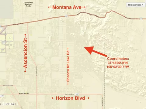 0 26 Acre Tbd Brock Port Ave, Clint, TX 79938