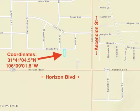 0 28 Acre Tbd Creole Ave, Horizon City, TX 79928
