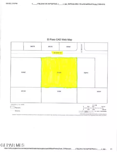 Pn-313225 Tbd Belmont Avenue, Horizon City, TX 79928