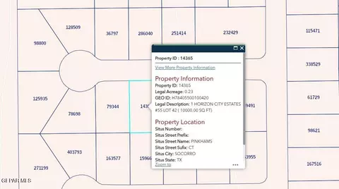 14365 Pinkhams, El Paso, TX 79938