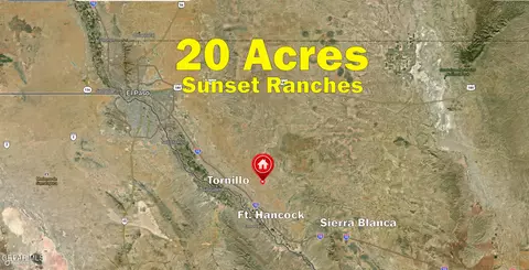 Pn-62617 Sunset Ranches #112 20.2 Acres, Fort Hancock, TX 79839