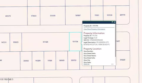Pn-191794 39 Horizon City Estates Lot 34, Horizon City, TX 79928