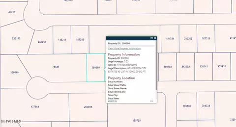 Pn-360560 40 Horizon City Estates Lot 9, Horizon City, TX 79928