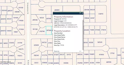 Pn-387926 40 Horizon City Estates Lot 32, Horizon City, TX 79928