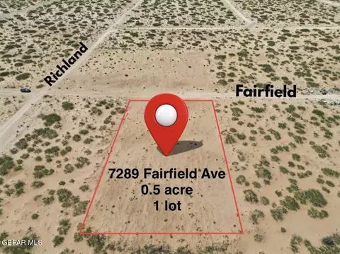 7289 Fairfield Ave, Horizon City, TX 79928