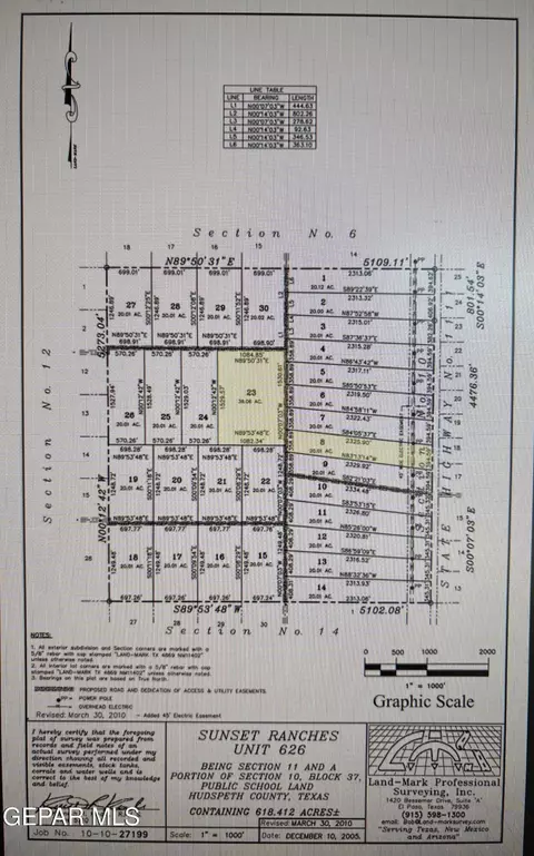 37 Sec 11 Psl Sun Rches Apt 626 Lot 8 23, Sierra Blanca, TX 79851
