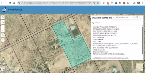 1926 Eclipse Rd, Las Cruces, NM 88012