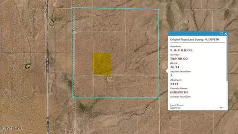 tbd Tbd, Sierra Blanca, TX 79851