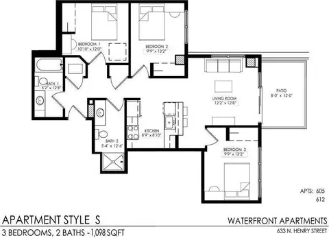 633 N Henry St, Madison, WI 53703