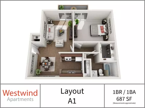 West Wind Apartments, Irving, TX 75061