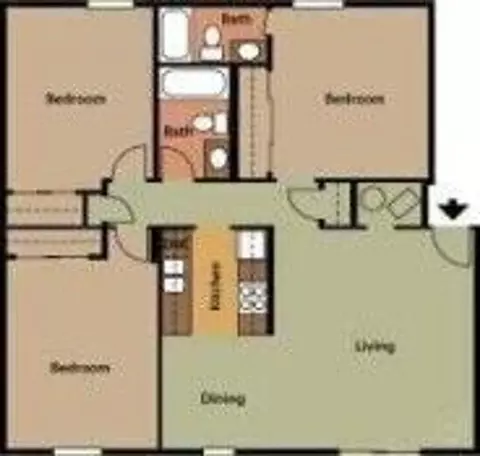 1001 Springhouse Dr, Columbia, SC 29210