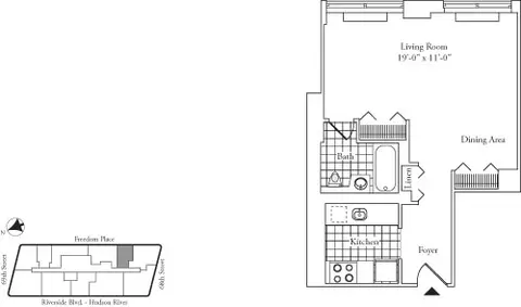 180 Riverside Blvd, New York, NY 10069