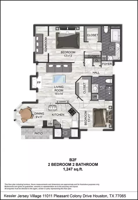 11011 Pleasant Colony Dr, Jersey Village, TX 77065